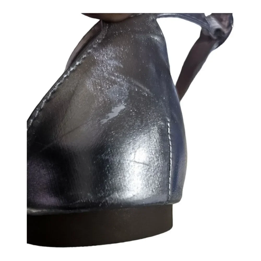 RAMPAGE Clear Jeweled Bling Flats‎ - Size 7 1/2 - Picture 7 of 8